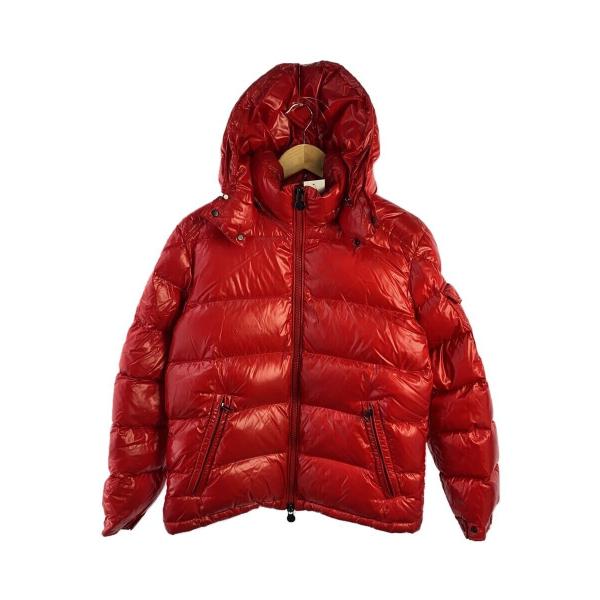 MONCLER / ダウンジャケット/2/ナイロン/YLW/無地/e20914036605 68950// MONCLER◇ダウンジャケット/2/ナイロン/RED/E20914036605 68950