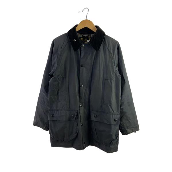 Barbour◇ジャケット/40/コットン/ネイビー/1402127/変色等 : セカンド