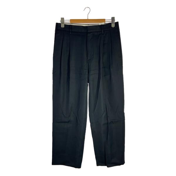 パンツ 26ss everyone two tuck wide short pants everyone◇two tuck wide twill trouser/スラックス/M/ポリエステル