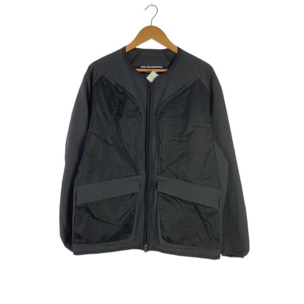 WHITE MOUNTAINEERING◇POLYESTER TAFFETA NO COLLAR BLOUSON/2/BLK