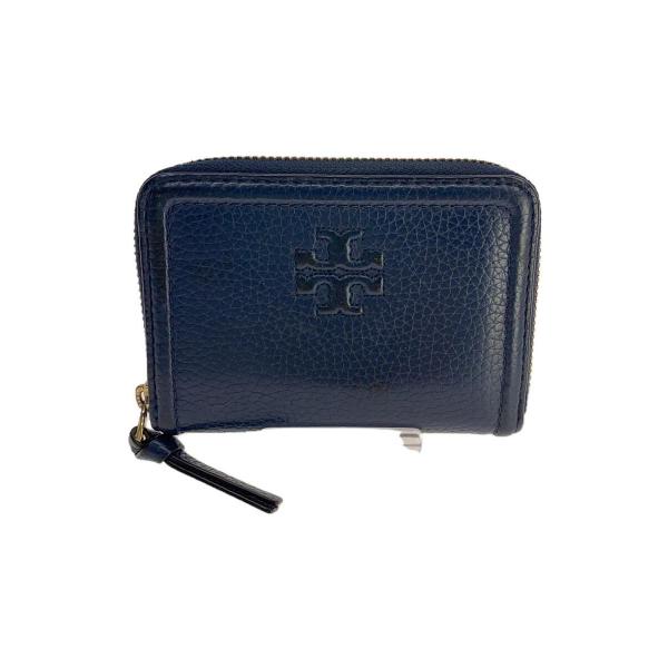 未使用 TORY BURCH トリーバーチ コインケース パープル レザー TORY BURCH◇コインケース/--/NVY/無地/レディース/10005933