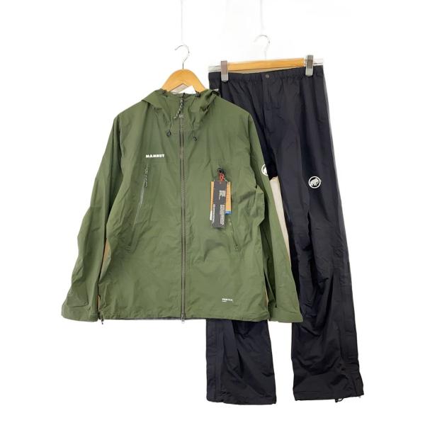 マーモットセット MAMMUT◇セットアップ/M/ナイロン/KHK/1010-31350/Masao Light Rain