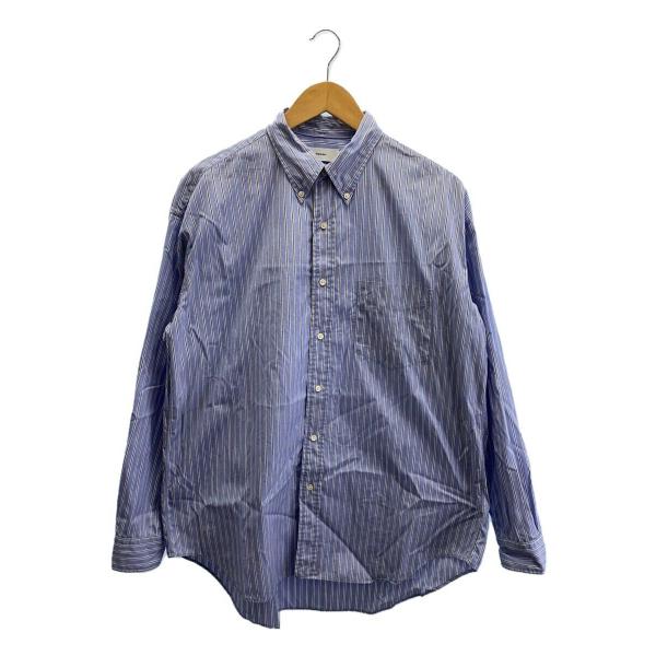 Graphpaper ストライプ 長袖シャツ　即購入可 Graphpaper (グラフペーパー) SOKTAS High Count Broad L/S