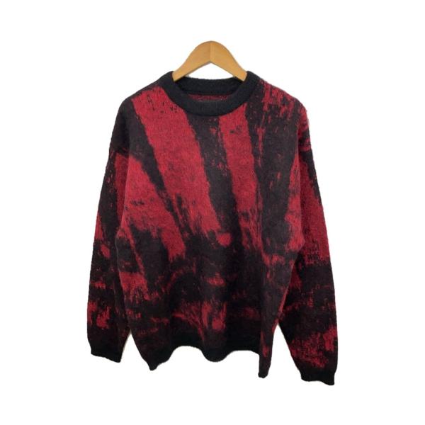 YOKE◇24FW/KID YOKE MOHAIR JACQUARD SWEATER/ニット/セーター/3