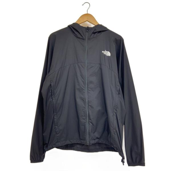 THE NORTH FACE◇THUNDER JACKET_サンダージャケット/XL/ナイロン/BLK