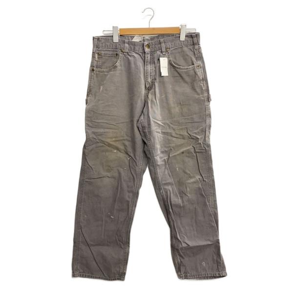 Carhartt◇ペインターパンツ/34/コットン/グレー/無地/2500016019