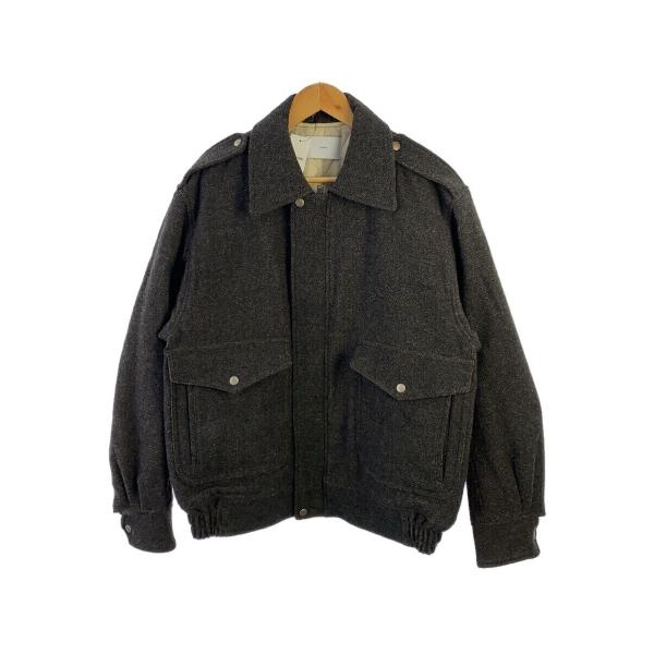 SUGARHILL◇OLDMELTONFLIGHTJACKET/3/ウール/BLK/23AWJK01 : セカンド