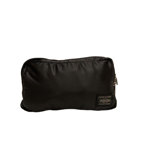 バッグ PORTER / TANKER POUCH Black 622-77327 PORTER◇TANKER/POUCH/ポーチ/ナイロン/BLK/622-77327 : セカンド