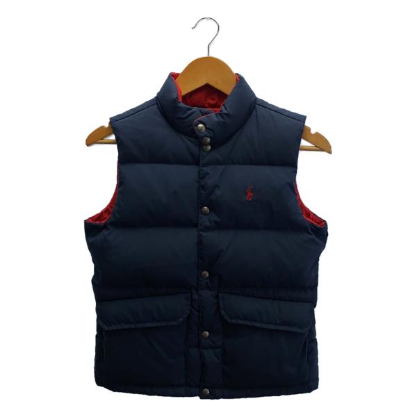 POLO RALPH LAUREN◇ダウンベスト/M/ナイロン/NVY/323613317