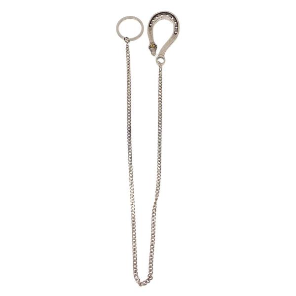 カスタムスーベニアショップロード ウォレットチェーン シルバーアクセサリー 箱付 Custom Souvenir Shop ROAD/ウォレットチェーン/SILVER/SLV/メンズ