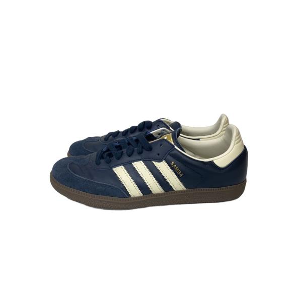 adidas◆SAMBA OG NIGHTNAVY/26.5cm/NVY/レザー/ID2056//