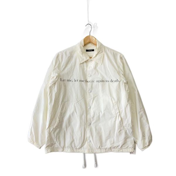 UNDERCOVER◇コーチジャケット/2/コットン/WHT/ucs9214-3/? NULL