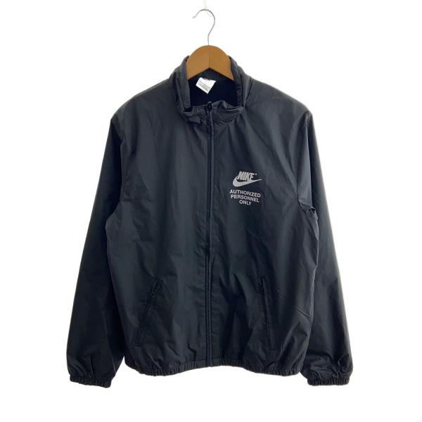 NIKE◇WVN MCF JACKET/M/ナイロン/BLK/無地/HJ8117-010 : セカンド