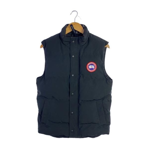 CANADA GOOSE◇GARSON VEST/ダウンベスト/S/ポリエステル/BLK/4151M