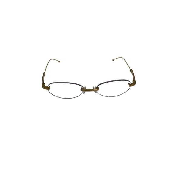 GENTLE MONSTER◇25年モデル/×Maison Margiela/メガネ/GLD/CLR