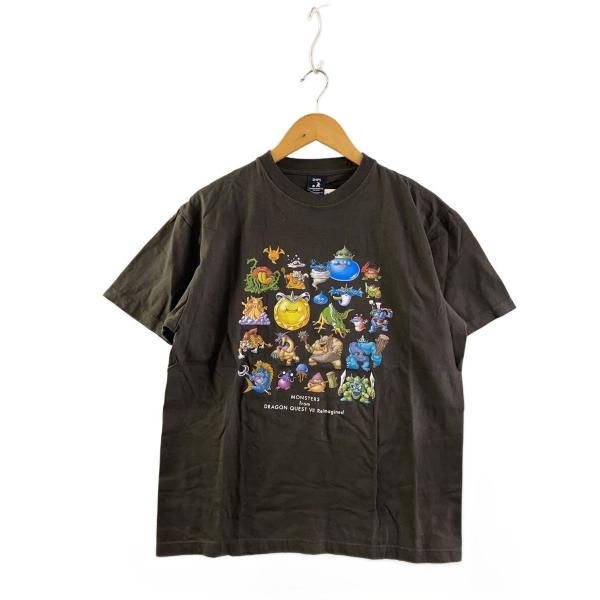 SHIPS◇×ドラゴンクエスト7/Tシャツ/L/コットン/BLK : セカンド