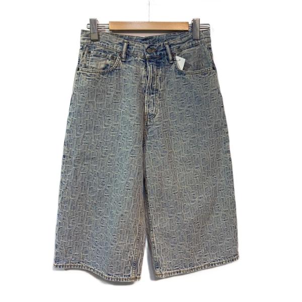 Acne Studios(Acne)◇ルーズフィットモノグラムデニムショーツ/44