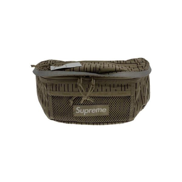 Supreme◇ウエストバッグ/ナイロン/KHK/総柄 : セカンドストリート