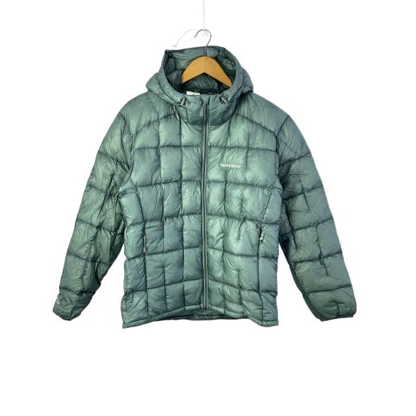 mont-bell◇プラズマ1000 アルパインダウン パーカ/L/ナイロン/GRY