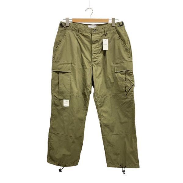 WTAPS◇23SS MILT2301/カーゴパンツ/2/コットン/KHK/無地/231WVDT