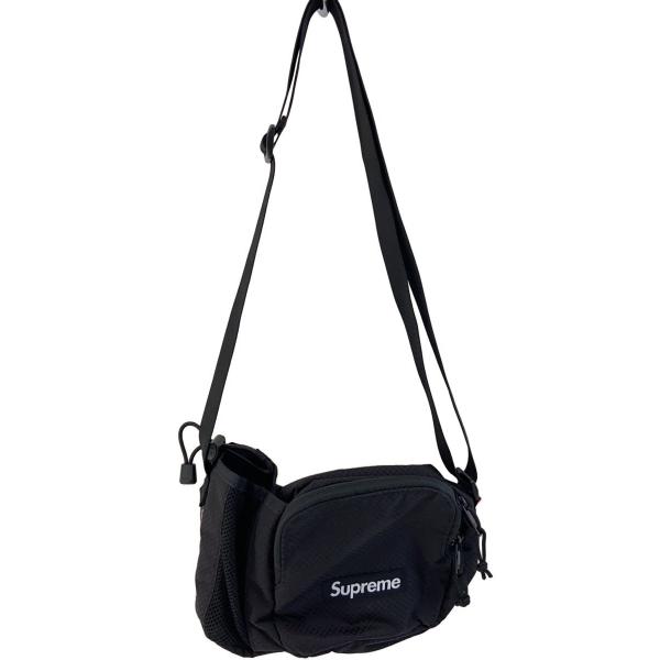 6@断捨離中 [超人気]Supreme ショルダーバッグ ブラック Supreme◇ショルダーバッグ/ナイロン/BLK : セカンドストリートYahoo