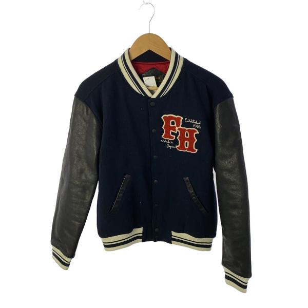 THE FLAT HEAD◇スタジャン/40/ウール/NVY/LOT-STJ-63 : セカンド