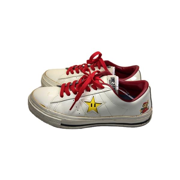 コンバース　スーパーマリオ one star 24.5 未使用 外箱付属 CONVERSE◇スーパーマリオブラザーズ/ワンスター/ローカットスニーカー