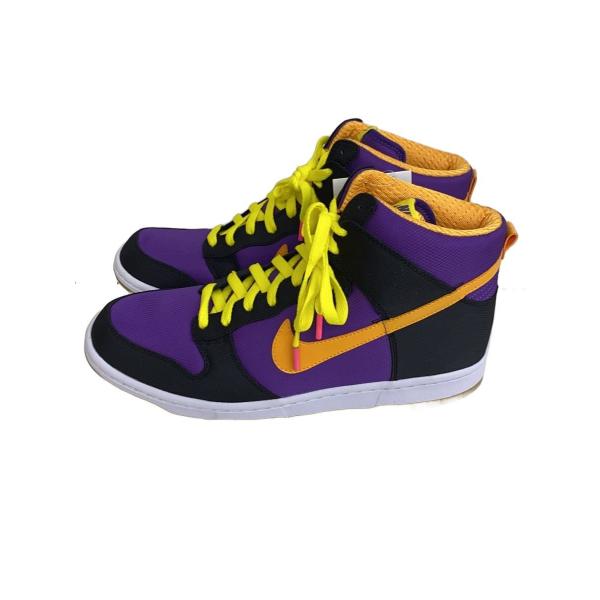 NIKE◇DUNK HIGH SUPREME/ダンクハイサプリーム/パープル/324759