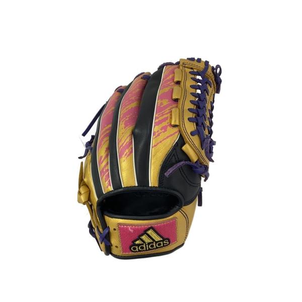 adidas◇オールラウンド/軟式グローブ/野球用品/右利き用/GLD/KB183
