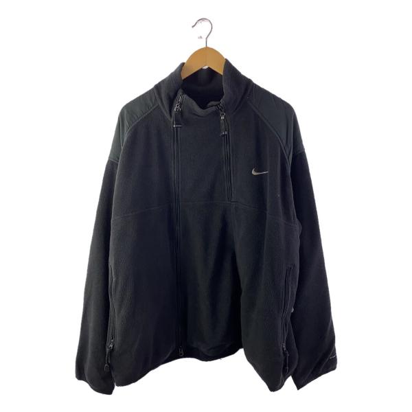 90s vintage NIKE ACG フリース NIKE - 90s NIKE ACG フリースジャケット 古着 ナイキ 刺繍 ブラック