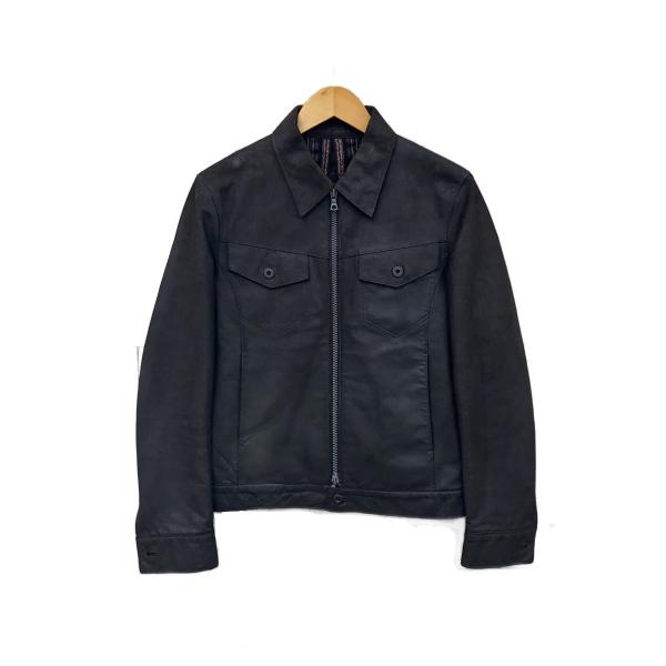 ISAMU KATAYAMA BACKLASH◇レザージャケット・ブルゾン/2/レザー/BLK