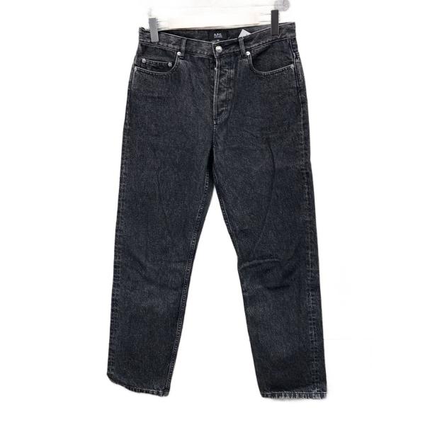 A.P.C.◇Fairfaxジーンズ/ストレートパンツ/28/デニム/BLK : セカンド