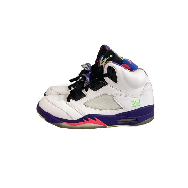 NIKE◇AIR JORDAN 5 RETRO_エアジョーダン レトロ/28cm/WHT : セカンド 