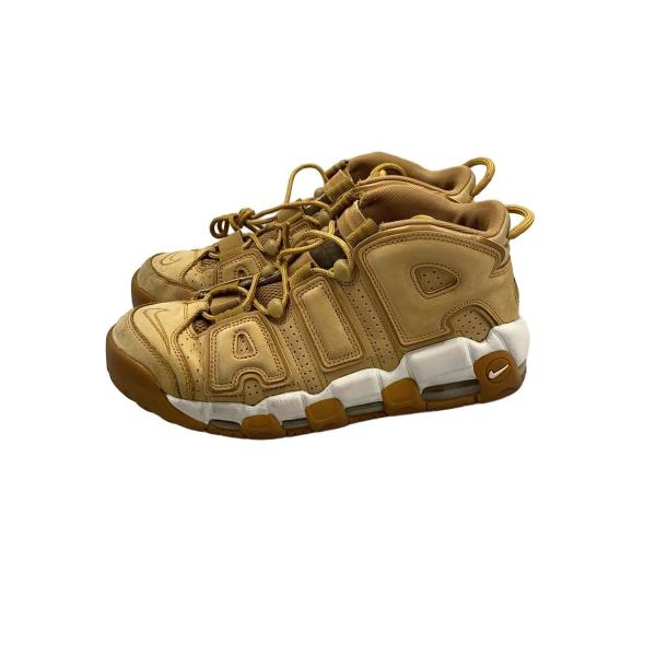 NIKE◆AIR MORE UPTEMPO 96 PRM/エアモアアップテンポ/キャメル/AA4060-200/27.5cm/