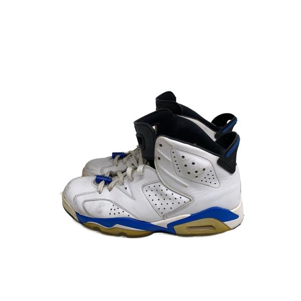 NIKE◆AIR JORDAN 6 RETRO/エアジョーダンレトロ/ホワイト/384664-107/27cm/WHT
