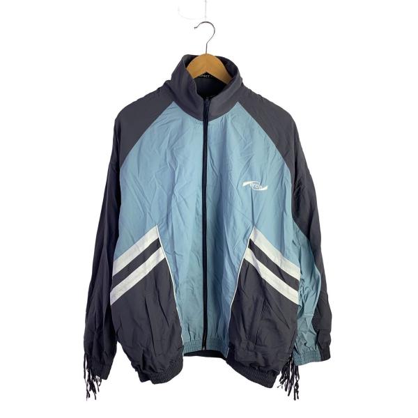 MARTINE ROSE◇フリンジトラックジャケット/コットン/BLU : セカンド