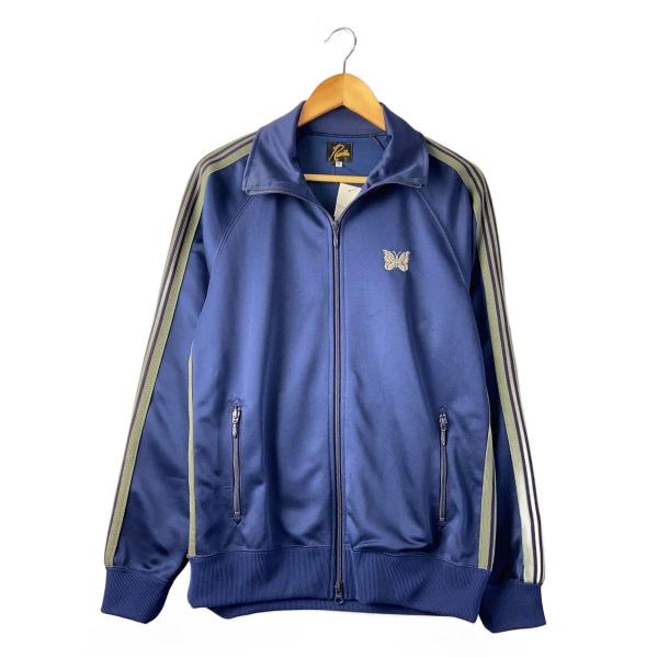 Needles◇23SS/SP Track Jacket-Poly Smooth/M/トラックジャケット/NVY