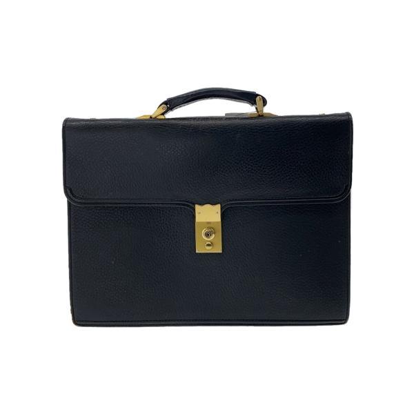 GINZA TANIZAWA(銀座タニザワ)/バッグ/レザー/ブラック// : セカンド