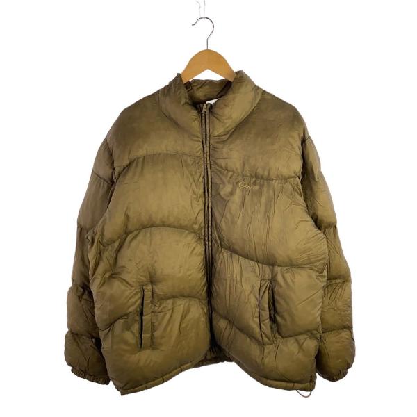 Dime◇Classic Ripstop Puffer/ダウンジャケット/XL/ナイロン/カーキ