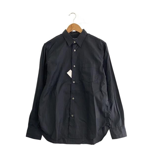 COMME des GARCONS HOMME◇コットンブロードシャツ/長袖シャツ/S