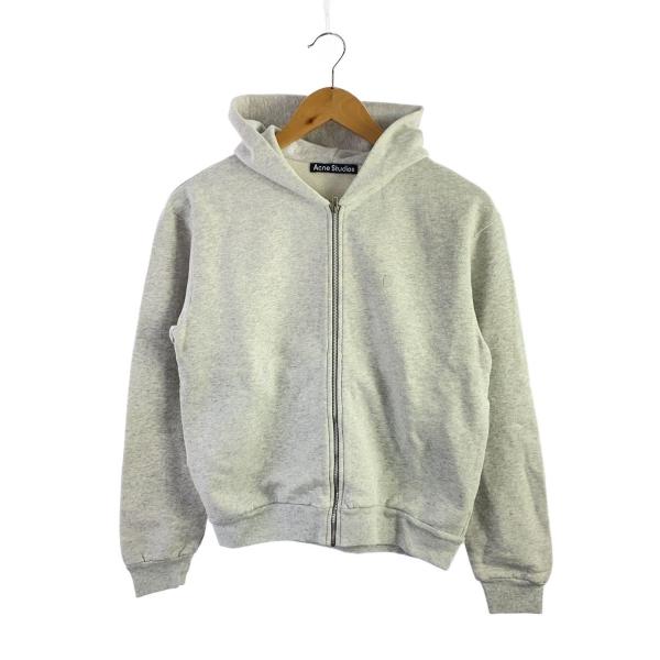 【正規品】Acne Studios パーカー Acne Studios(Acne)◇Face/ジップパーカー/XXS/コットン/グレー/FA-UX