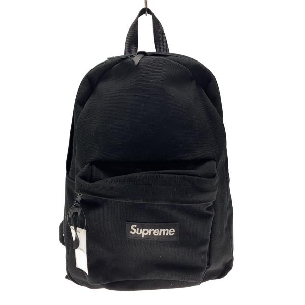 supreme バックパック swag ストリート yoko Supreme◇Canvas Backpack/リュック/--/ブラック// : セカンド