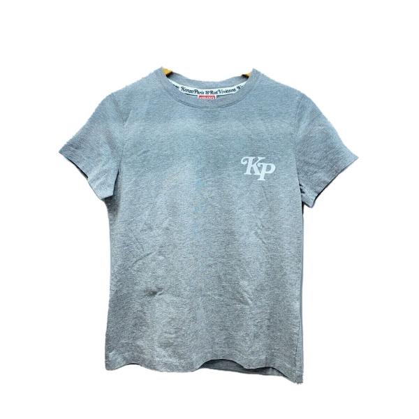 KENZO◇タグ付/KENZO by Verdy/クラシックTEE/Tシャツ/M/GRY/プリント