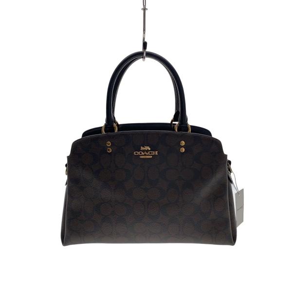 コーチ COACH ハンドバッグ 2way リリー シグネチャー 新品保管 COACH◇2WAY/シグネチャー/リリーキャリーオール/ショルダーバッグ