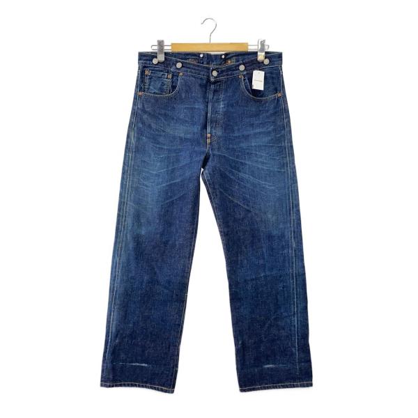 90s Levi’s ペンキ加工 シンチバック日本製　サスペンダー　デニム Levi's◇90s/702/シンチバック/サスペンダーボタン/ボタンフライ