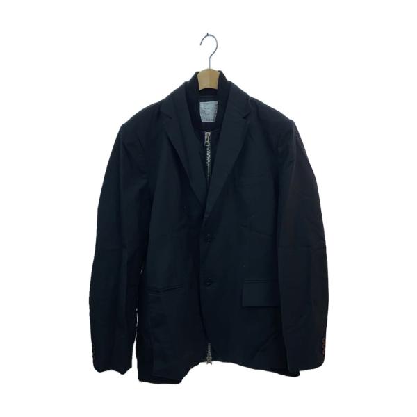 専用　sacai シルクウールジャケット 25-03714M-001_V1_5f28cc06-af8f