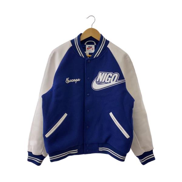 NIKE◇NIGO Nike NRG Varsity Jacket/コラボ/スタジャン/ジャケット/M