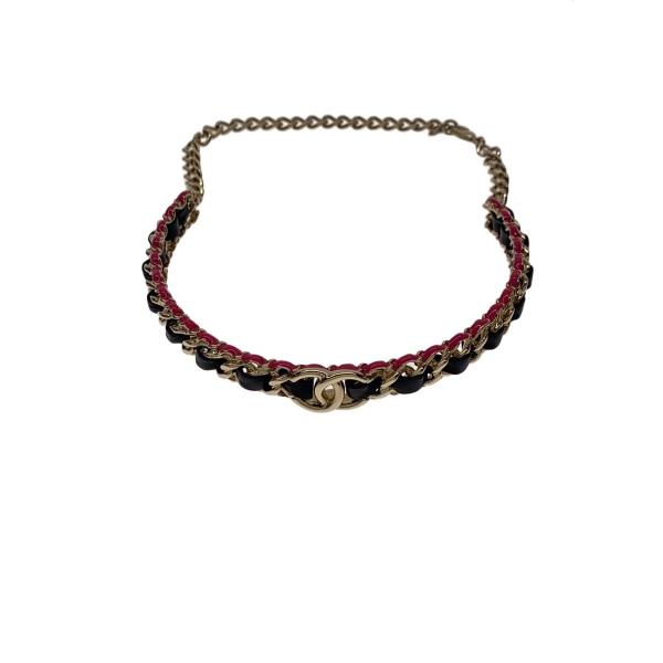CHANEL◇ココマーク/チョーカー/--/GLD/トップ無/レディース/ABB476
