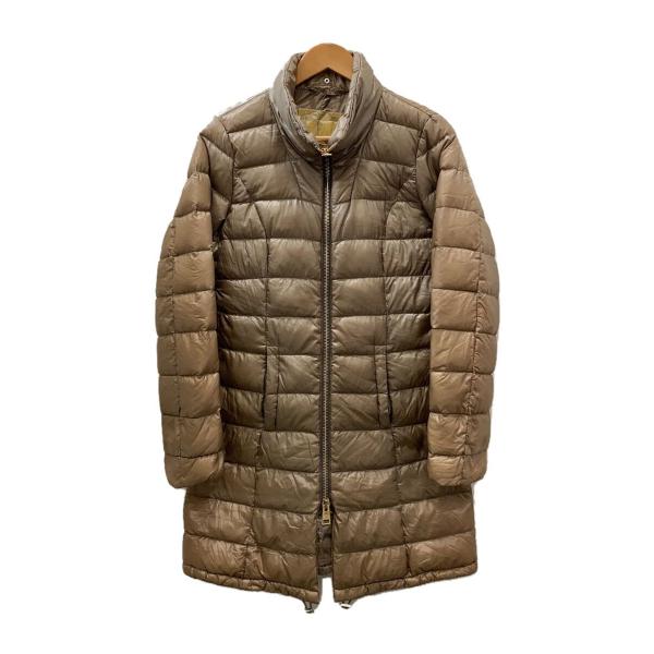 HERNO◇ロングダウンジャケット/42/ナイロン/BRW/変色有 : セカンド