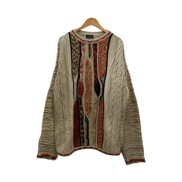 COOGI◇90s〜/3Dニット/ニット・セーター(厚手)/XL/アクリル COOGI◇90s〜/3Dニット/ニット・セーター(厚手)/XL/アクリル